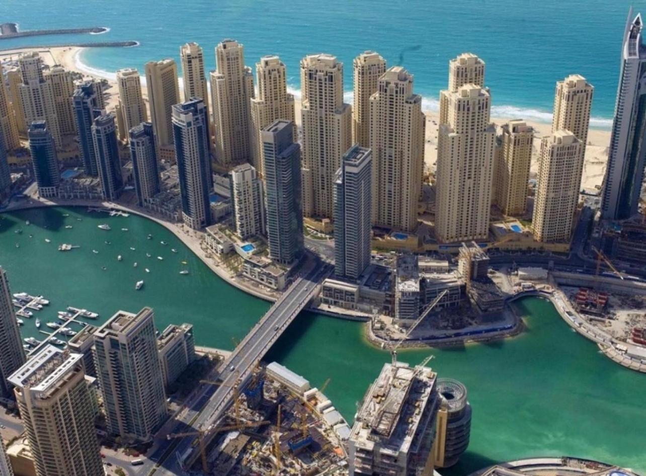 Seaview Beach Hostel Jbr - Walk To Beach - Gym - Pool - Metro Station Dubai Buitenkant foto